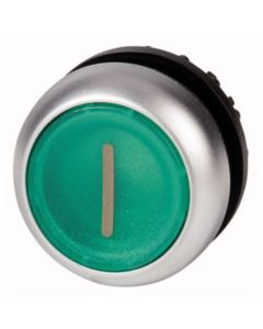 M22-DL-G-X1, Leuchtdrucktaste flach, grün, beschriftet, Zubehör für Meldegerät, M22-DL-G-X1