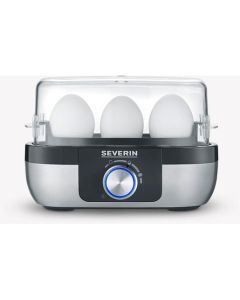 EK3163, Eierkocher mit Kochzeitüberwachung, ca. 270 W, 1-3 Eier, einstellbarer Härtegrad mit elektronischer Kochzeitüberwachung, 100% BPA frei, Edelstahl-gebü