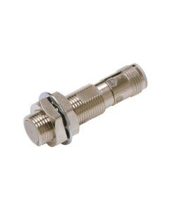 E2E-X4B1T12-M1, Näherungsschalter, induktiv, Nickel-Messing, kurzes Gehäuse, M12, geschirmt, 4 mm, DC, 3-adrig, PNP-NO, IO-Link COM3, M12-Stecker