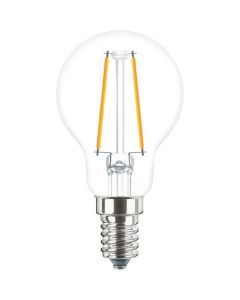 CorePro LEDLusterND2-25W P45 E14 827 CLG, CorePro GLASS LED Kerzen- und Tropfenformlampen - LED-lamp/Multi-LED - Energieeffizienzklasse: E - Ähnlichste Farbtemperatur (Nom): 2700 K