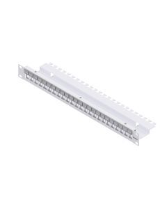 CKVPL0B01E, EasyLan® Einbaupanel 1HE 19 für 24 Keystonemodule inkl. Beschriftungsfenster