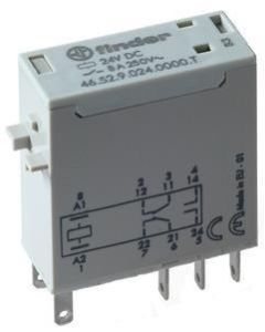 46.52.9.024.0000T Industrie-Miniaturrelais für Bahnanwendu