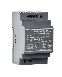 HDR6024, Hutschienen-Netzteil 60W 24V / 2,5A Schaltnetzgerät für DIN-Schiene TS35