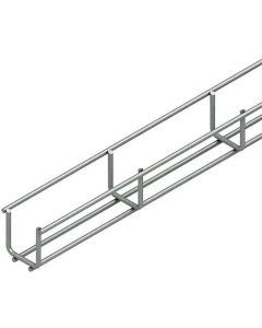 GR 40.040 E3, Gitterrinne, U-förmig, 40x40x3000 mm, Draht-Ø 3,5 mm, Edelstahl, Werkstoff-Nr.: 1.4301, 1.4303