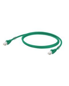 IE-C6FP8LG0005M40M40-G, Ethernet Patchkabel, RJ45 IP 20, RJ45 IP 20, Polzahl: 8, 0.5 m