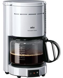 KF 47/1 WH, Delonghi-Braun Kaffeemaschine, weiß