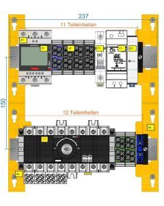 Umschalteinrichtung, Fronius-Quellenumschalter Netz/Notstrom Manuell