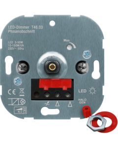 NDIMDRPHAAB.01, LED-Dimmer T46.03, Phaseabschnitt, Schalterprogrammkompatibel, LED: 3-50W, 15-150W/VA (R,C, LED)