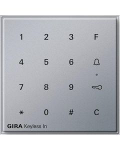 260565, Gira Keyless In Codetastatur Gira TX_44 (WG UP) F Alu