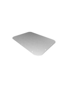 AX 2575.100, Metall-Flanschplatte mit metrischer Vorprägung, für AX, Größe 5, BT 301x221 mm