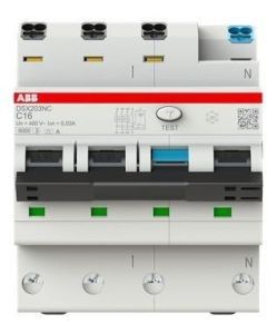 DSX203NC C16 A30, DSX203NCA-C16/0,03 FI/LS-Schalter 6kA, 3P+N, Typ A, C 16, 30mA