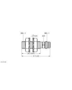 BI1.5-EG08K-AP6X-V1131 Induktiver Sensor