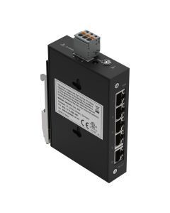 852-1111/000-001, Industrial-ECO-Switch; 5 Ports 1000Base-T; schwarz