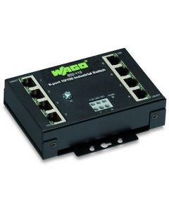 852-112, Industrial-ECO-Switch 8 Ports 100Base-TX schwarz