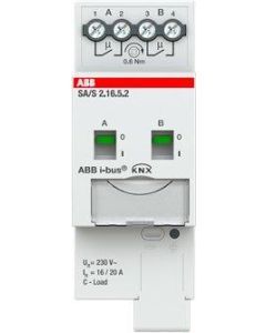 SA/S2.16.5.2 SA/S2.16.5.2 Schaltaktor, 2fach, 16 A, C