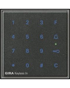 260567, Gira Keyless In Codetastatur Gira TX_44 (WG UP) Anthrazit