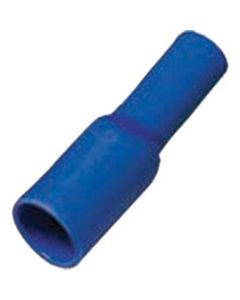 ICIQ2RSH, Isolierter Rundsteckhülsen 1,5-2,5qmm Stecker 5mm blau