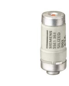 5SE1325, NEOZED-Sicherungseinsatz, D02, 25 A, gR, Un AC: 400 V, Un DC: 250 V, SILIZED