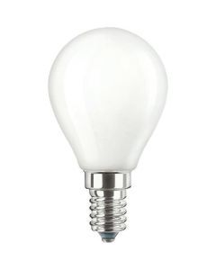 CorePro LEDLusterND4.3-40W E14 827P45FRG, CorePro GLASS LED Kerzen- und Tropfenformlampen - LED-lamp/Multi-LED - Energieeffizienzklasse: F - Ähnlichste Farbtemperatur (Nom): 2700 K