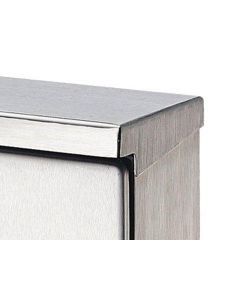 SZ 2472.000, Regendächer, für AE-Edelstahlausführung, für Schrank mit BT 380x210 mm