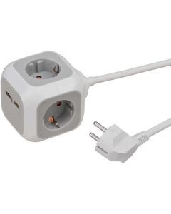 SW OU 0402 DE 3516 ALEA-Power USB-Charger Steckdosenwürfel