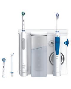 Oral-B Center OxyJet Reinigungssystem - Munddusche, Oral-B Center OxyJet Reinigungssystem - Munddusche + Oral-B Pro 1