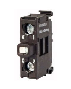M22-LEDC-R, Leuchtelement, LED, rot, Bodenbefestigung, 12 - 30 V AC/DC, Schraubanschluss