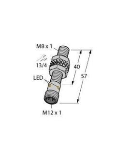 BI2U-EGT08-AP6X-H1341, Induktiver Sensor, mit erhöhtem Schaltabstand