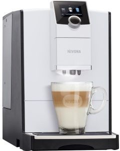 NICR 796, Espresso-/Kaffee-Vollautomat CafeRomatica, White Line / Chrom