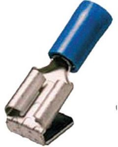 ICIQ2FHA, Isolierter Steckverteiler 1,5-2,5qmm 6,3 x 0,8 blau mit Abzweig
