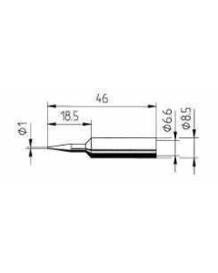 0832BD/SB, Lötspitze 832BD, 1,0 mm