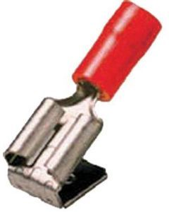 ICIQ1FHA, Isolierter Steckverteiler 0,5-1qmm 6,3 x 0,8 rot mit Abzweig