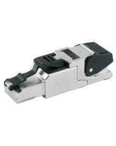 HFELDCAT6A, Feldkonfektionierbarer RJ45-Steckverbinder Cat.6A, AWG 22-27