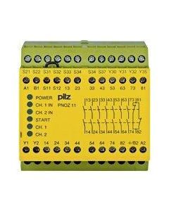 774086, PNOZ 11 230-240VAC 24VDC 7n/o 1n/c