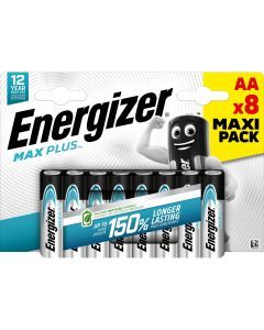 LR6 (8 Stk.) Max Plus Alkaline Mignon (AA) 8 Stück P