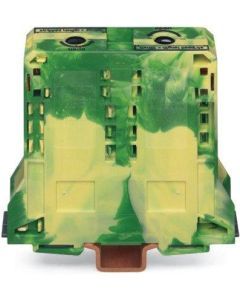 285-197, 2-Leiter-Schutzleiterklemme 95 mm² grün-gelb
