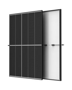 Vertex S+ - 415 Watt, Monokristallines Doppelglas-Photovoltaik-Modul mit schwarzem Rahmen und weißer Rückseite. 120 Drittelzellen.